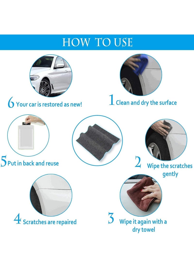 12 Pieces Nano Sparkle Cloth, Nano Sparkle Cloth For Car Scratches, Multi-purpose Car Scratch Removal Cloth, Nano Magic Cloth - Image 4